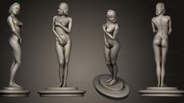 Figurines of girls (STKGL_0227) 3D model for CNC machine